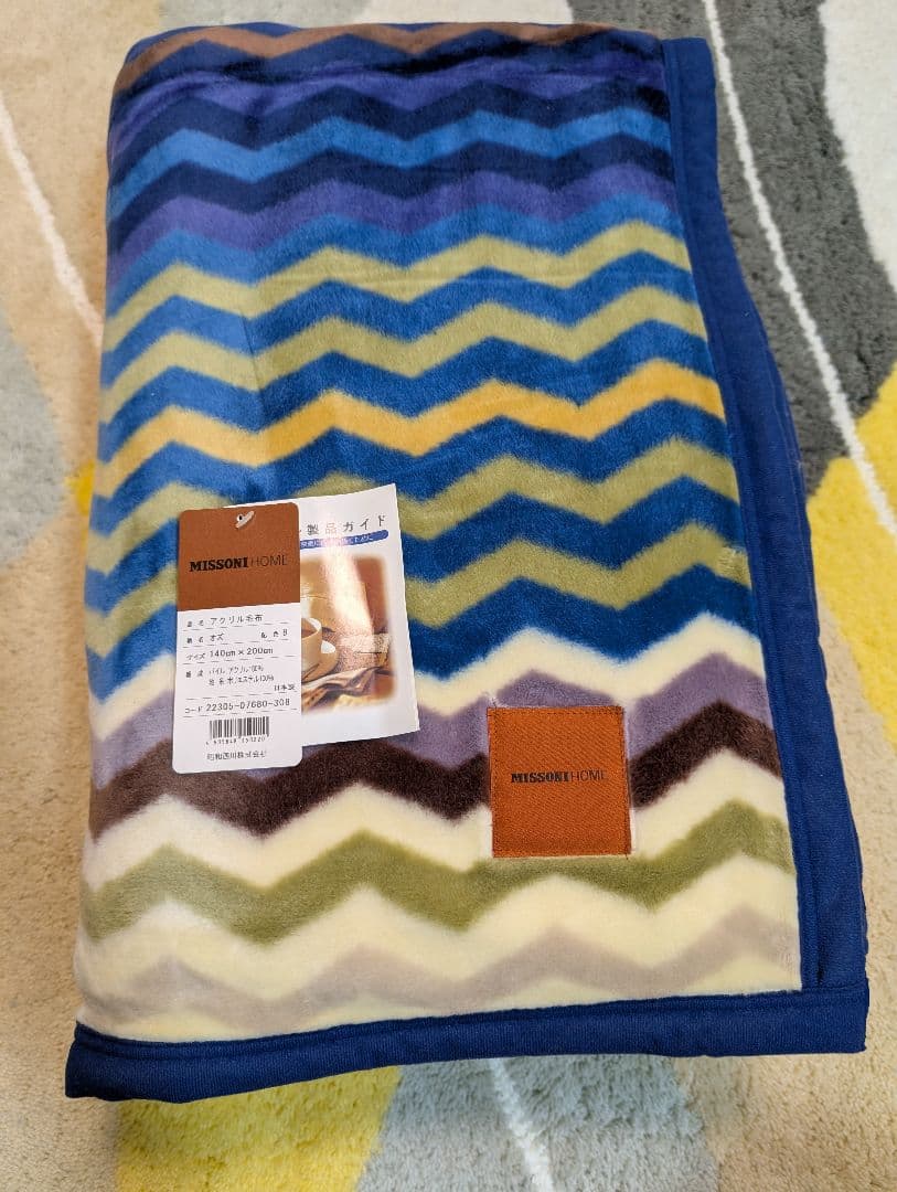 【未使用】MISSION  アクリル毛布