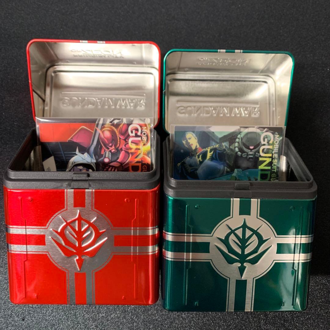 ガンダムウォーオフィシャルカンデッキケース　ジオンシリーズ　コンプリート