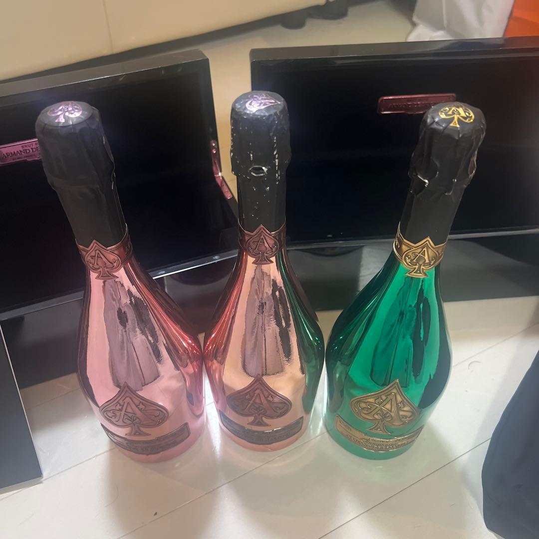 アルマンドグリーン、ロゼ2本、計3本セット