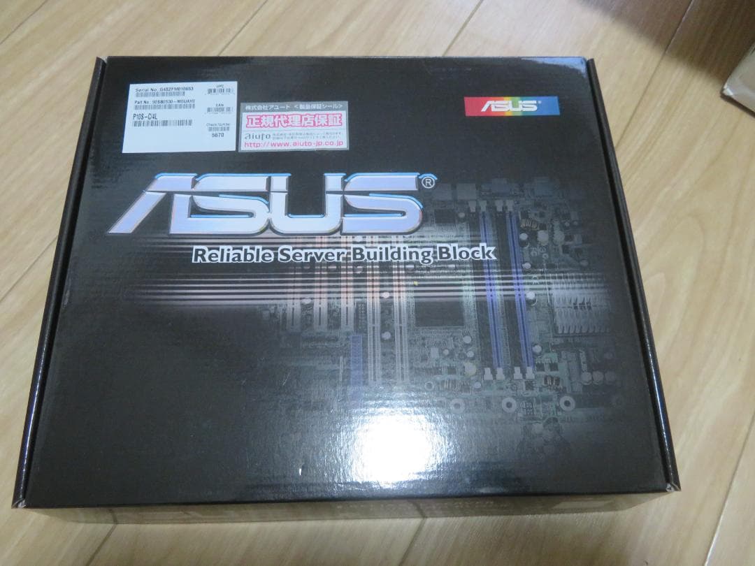 新品 マザーボード ASUS P10S-C/4L　(ATX,LGA1151)