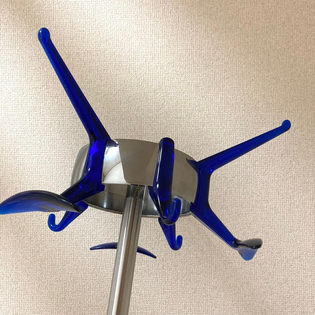 ら*ん様 カルテル Kartell コバルトブルー　ハンガーラック 新品　未使用