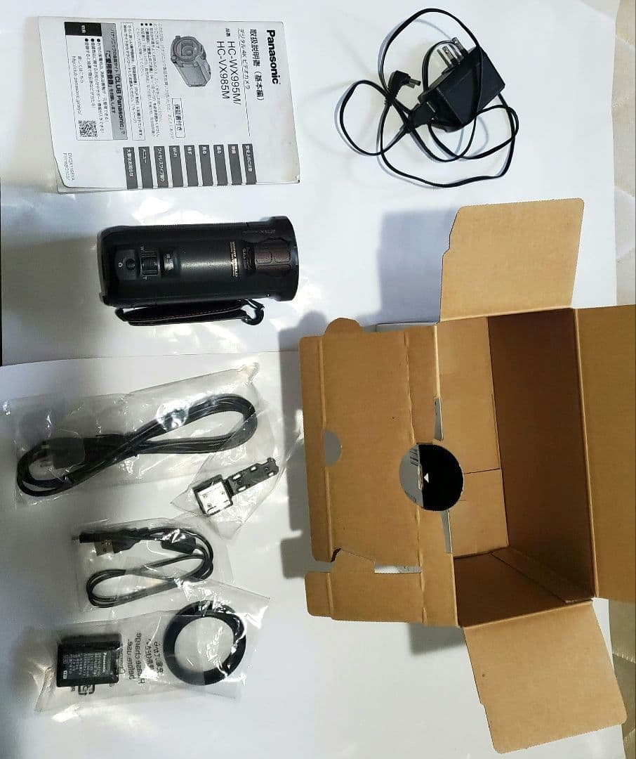 Panasonic HC-VX985M ビデオカメラ 、付属品あり　早い者勝ち品