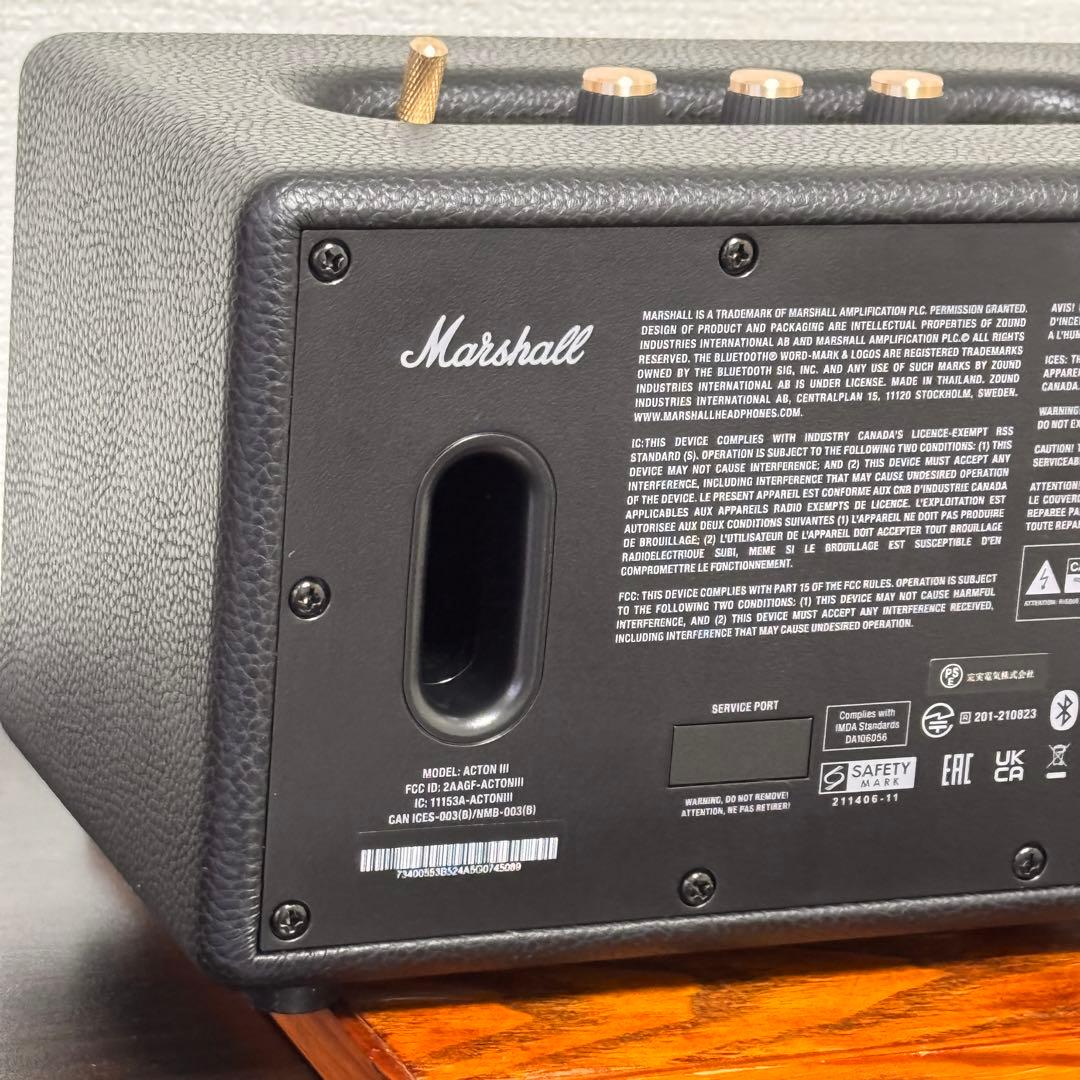 Marshall Acton III ワイヤレススピーカー