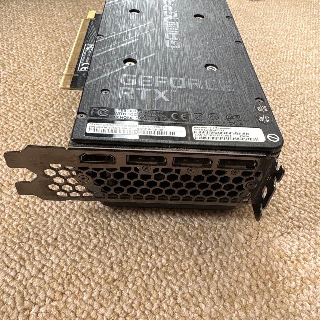 グラフィックボード・グラボ・ビデオカード Palit GamingPro GeForce RTX3070 V1 8GB