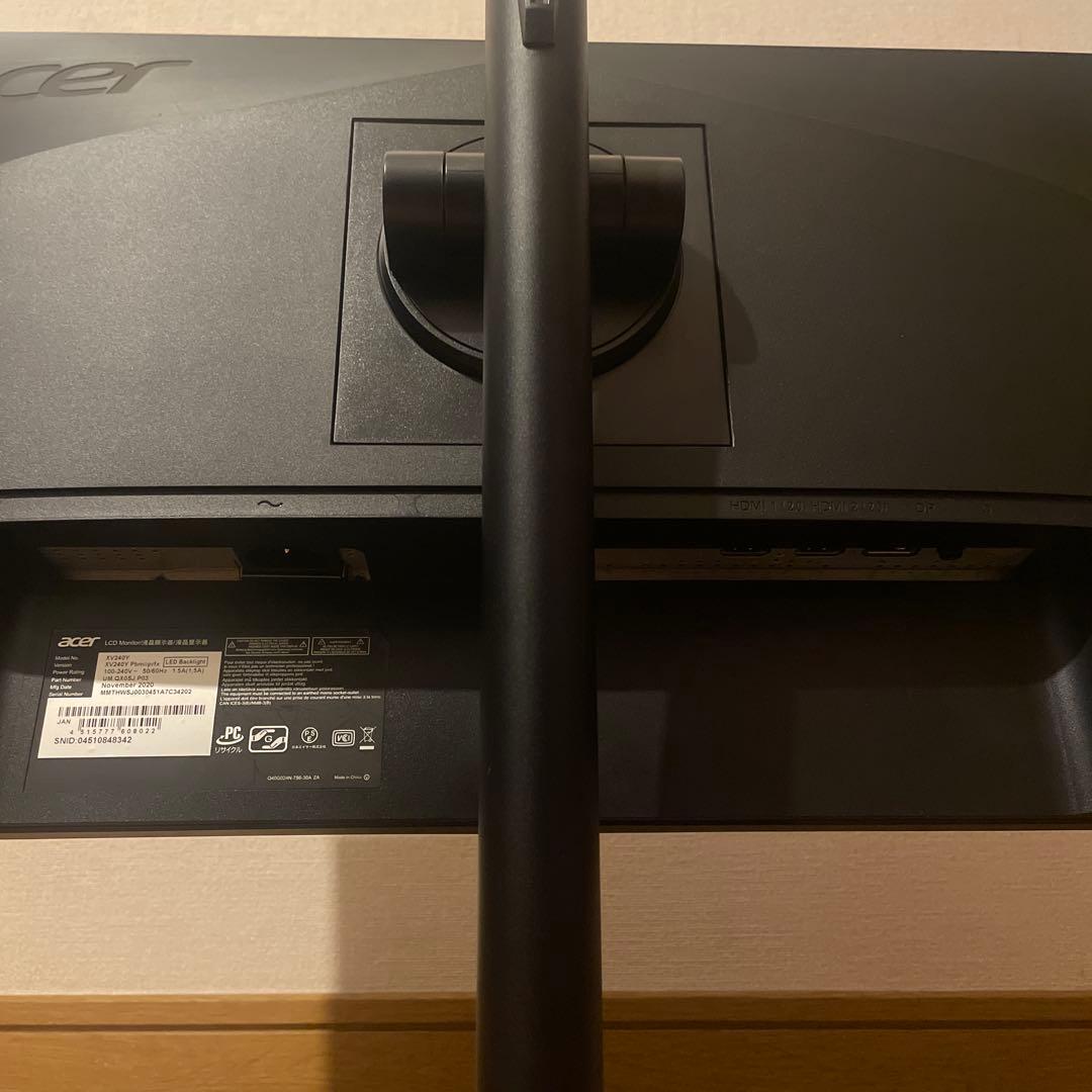 【美品】165Hz ゲーミングモニター 24インチ Acer フルHD