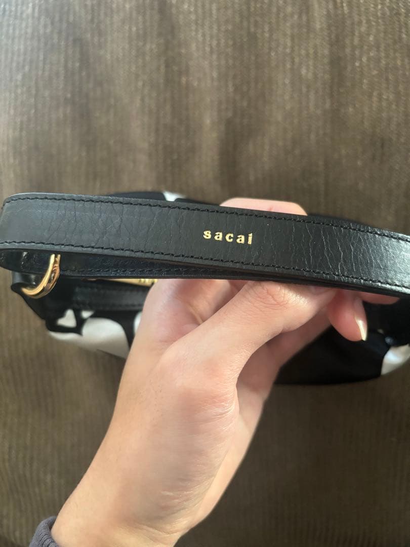 sacai 24ss フローラルハンドバッグ