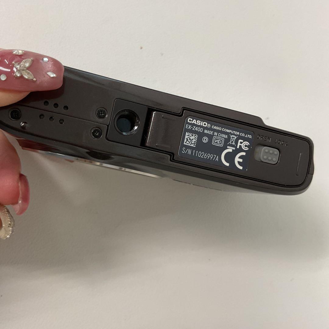 B6894 CASIO EXILIM EX–Z400 コンパクトデジタルカメラ