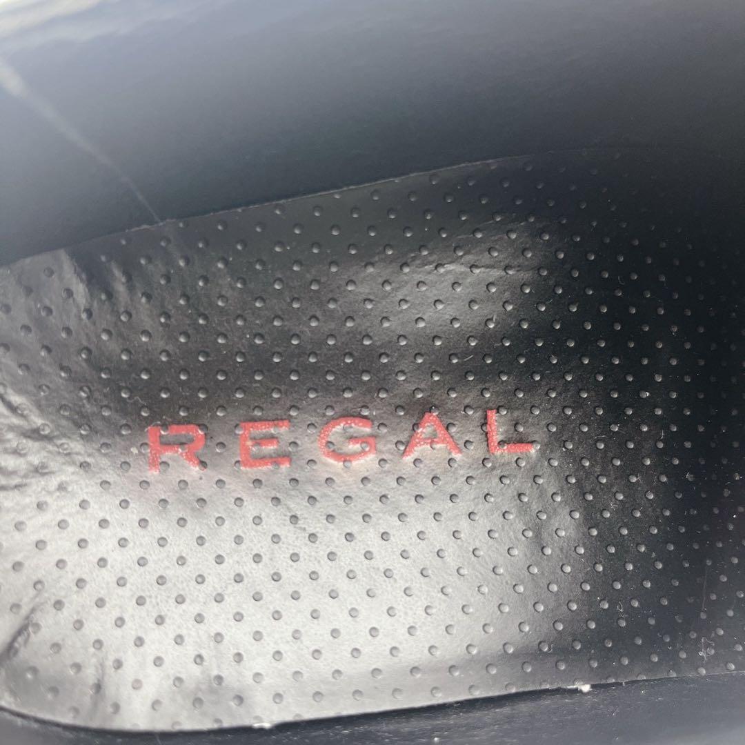 リーガル Y625 Uチップ モンクストラップシューズ ベルト 金具 ブラック