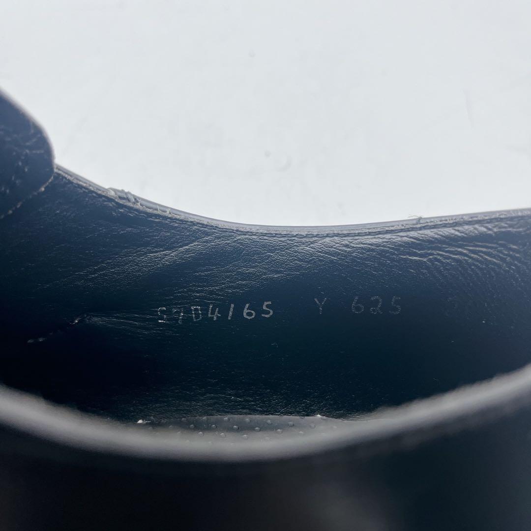 リーガル Y625 Uチップ モンクストラップシューズ ベルト 金具 ブラック