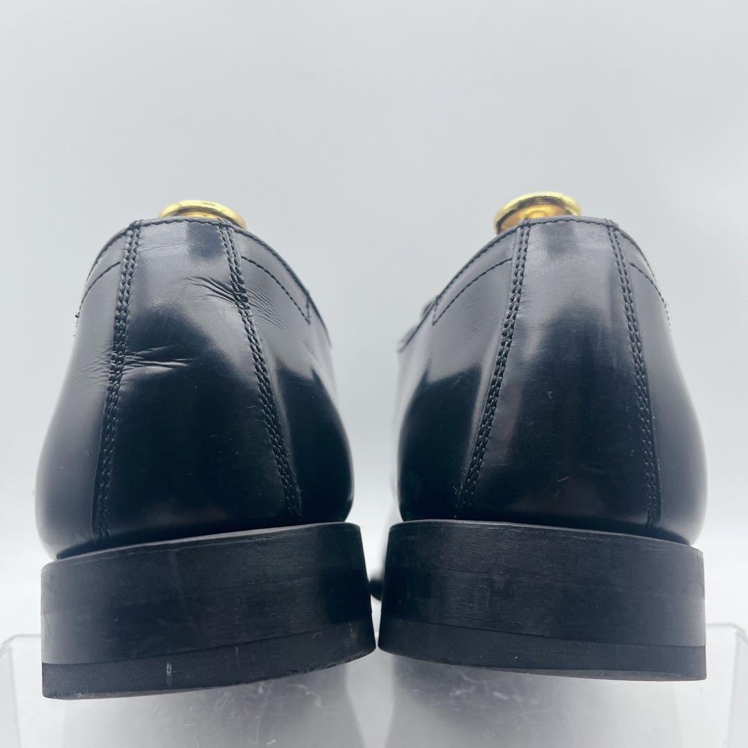 リーガル Y625 Uチップ モンクストラップシューズ ベルト 金具 ブラック