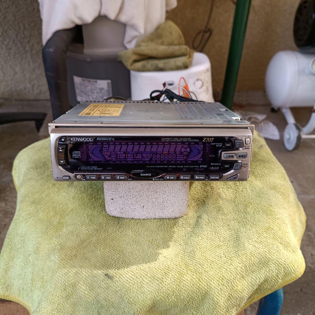 KENWOOD Z707 ヘッドユニット　カーオーディオ