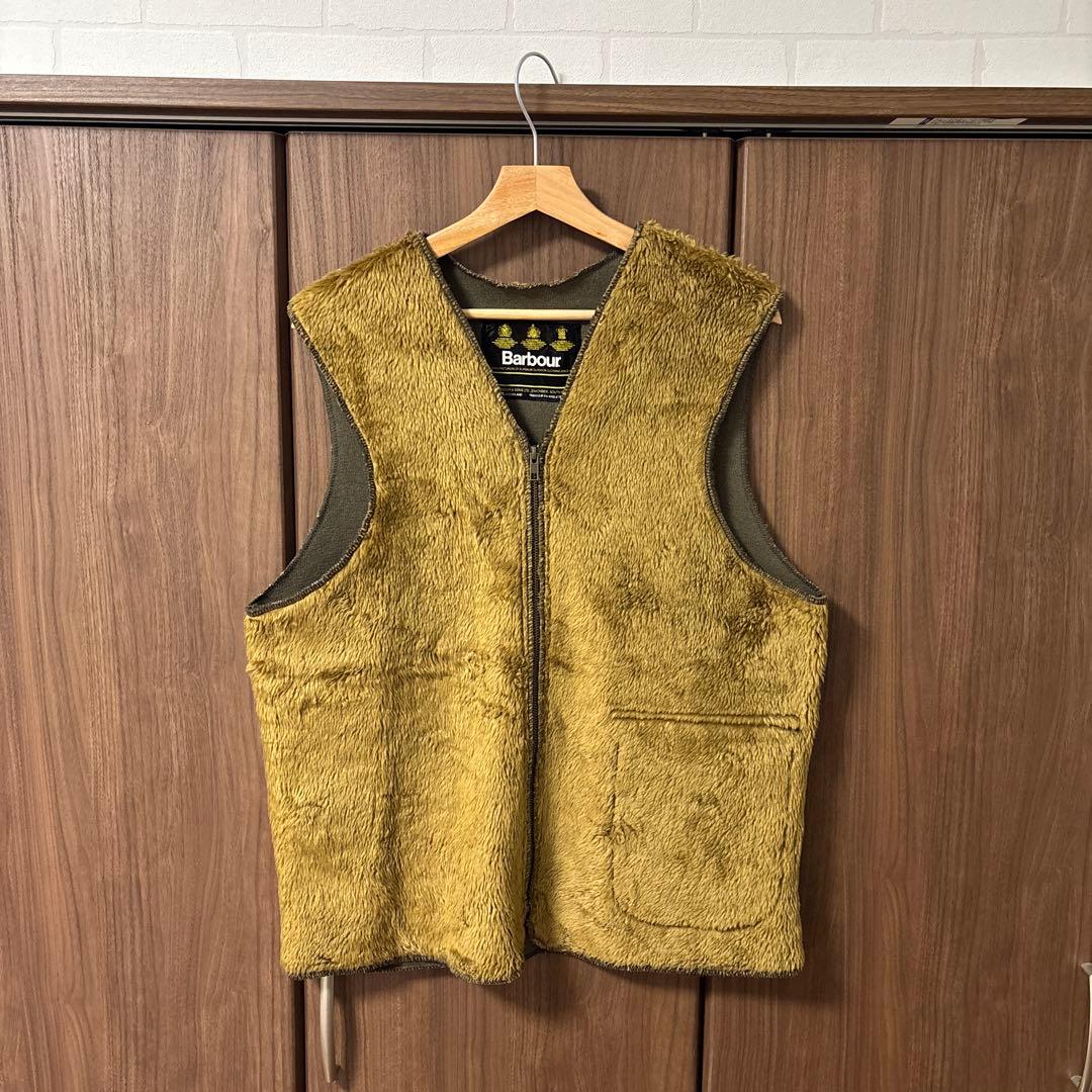 Barbour Us仕様パイルライナーベスト ブラウン US三軒茶屋 バブアー