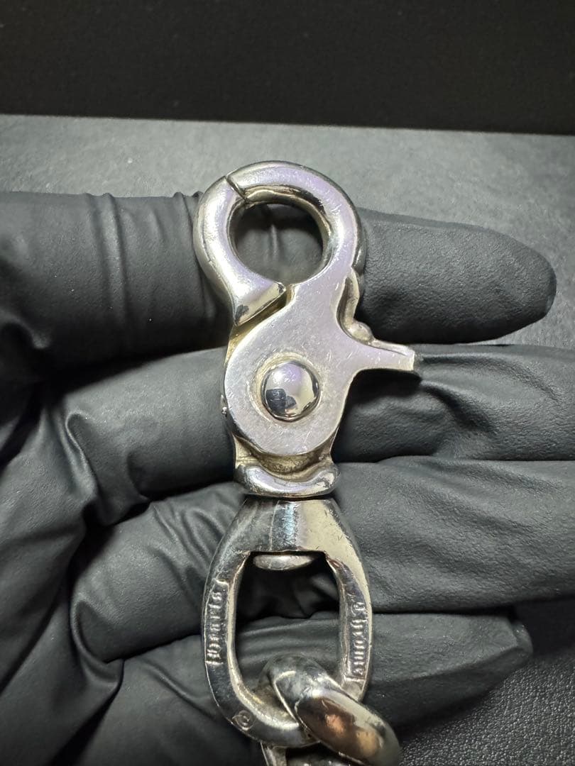 【インボイス無修正原本】クロムハーツ ウォレットチェーン クラシック ショート