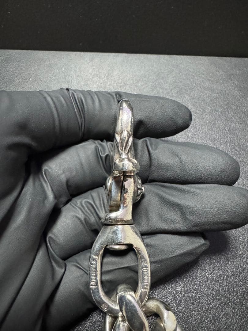 【インボイス無修正原本】クロムハーツ ウォレットチェーン クラシック ショート