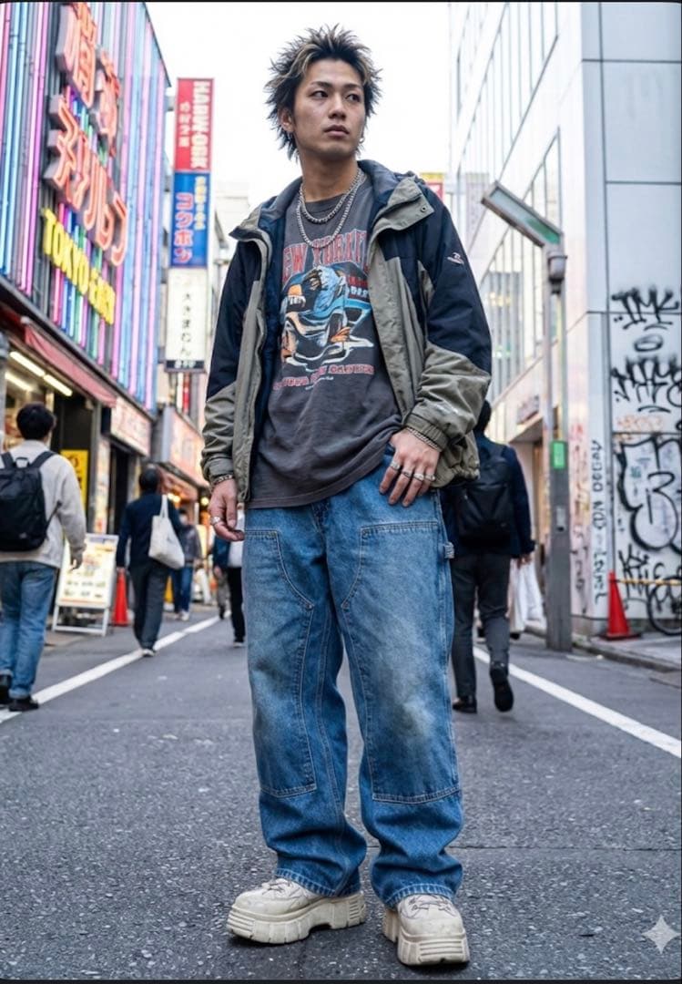 362 Carhartt デニムダブルニー ペインター