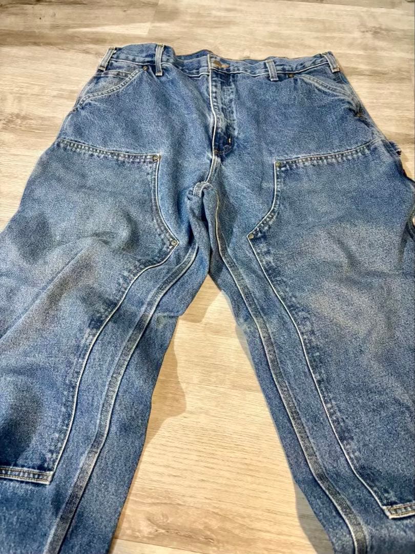 362 Carhartt デニムダブルニー ペインター