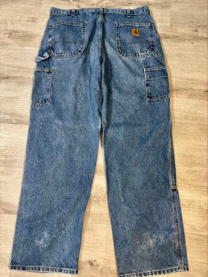 362 Carhartt デニムダブルニー ペインター