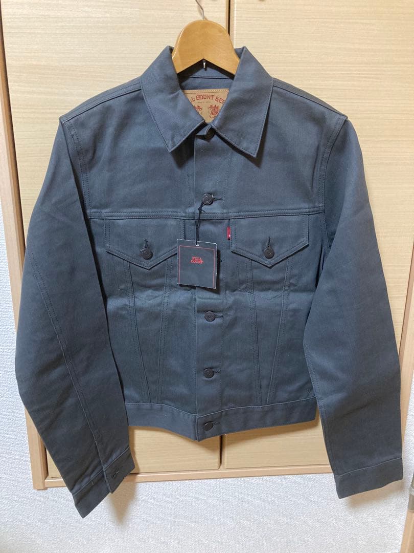 【新品未使用】フルカウント ブラックピケJKT（検索）デニムマッコイウエアハウス