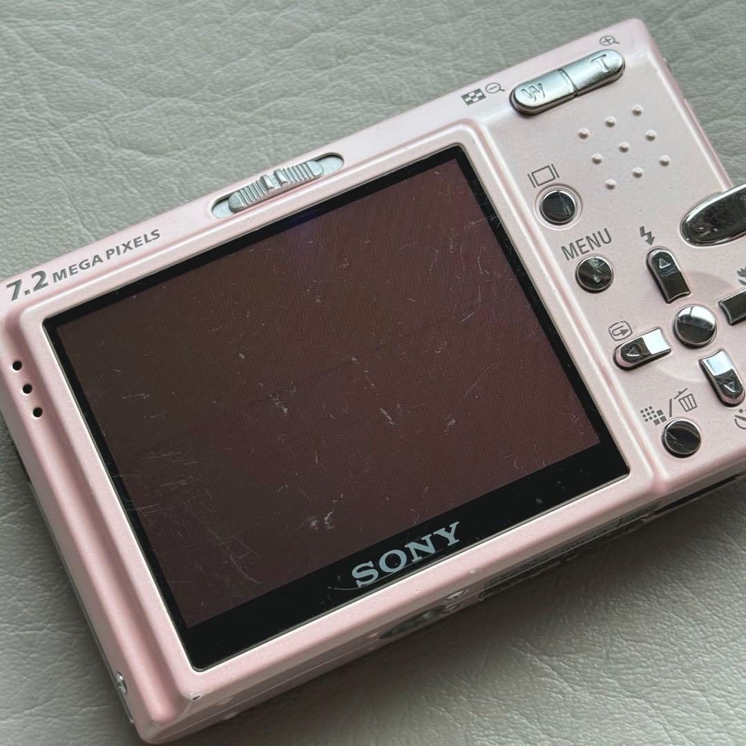 SONY ソニー サイバーショットDSC-T10 ピンク デジタルカメラ