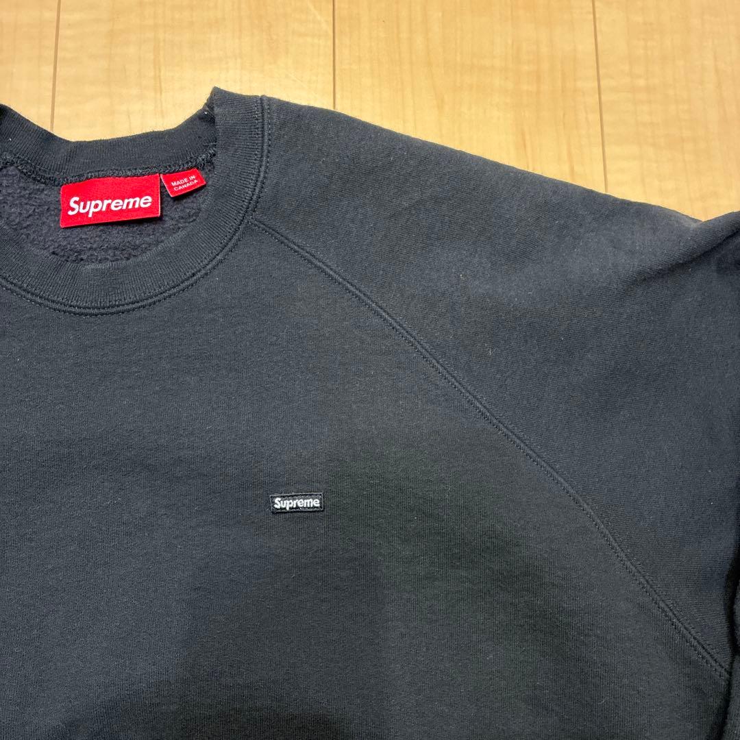 トップス Supreme Small Box Raglan Crewneck black