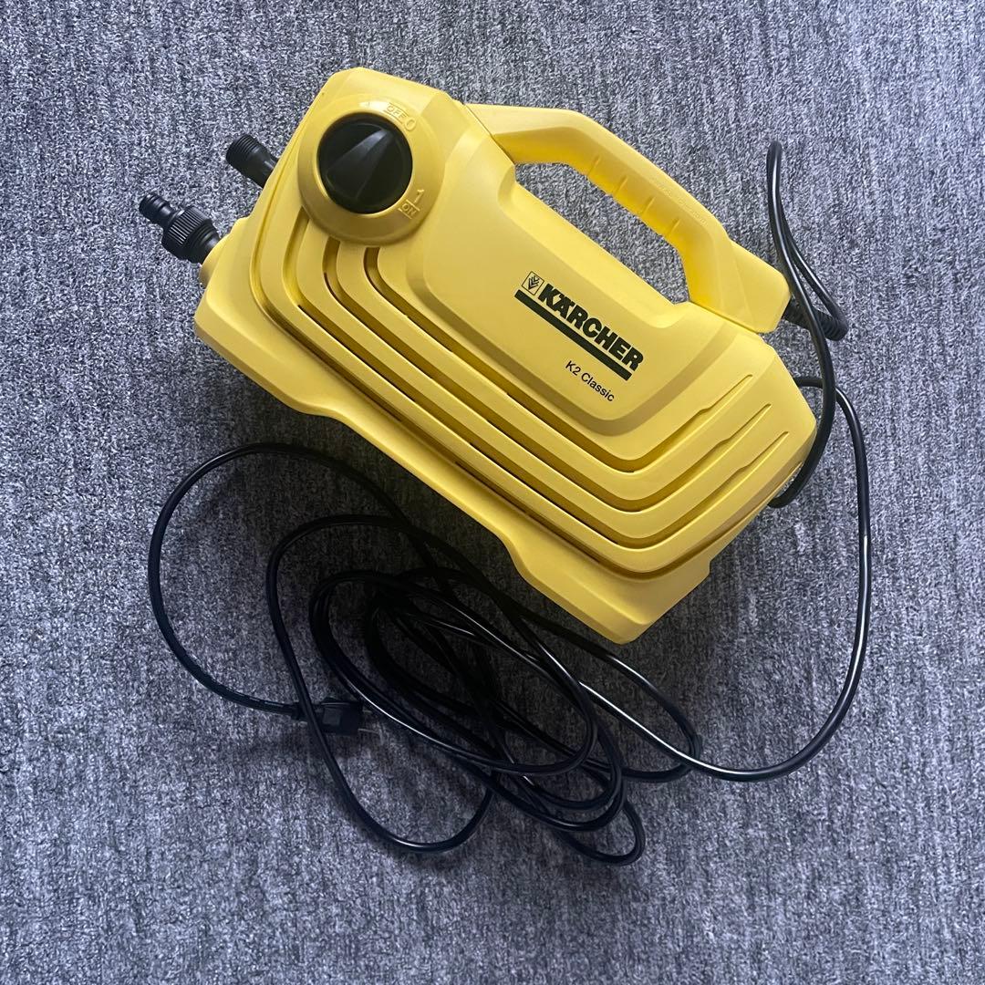 （送料込・一度だけ使用）ケルヒャーkaerhear　高圧洗浄機　K2クラシック