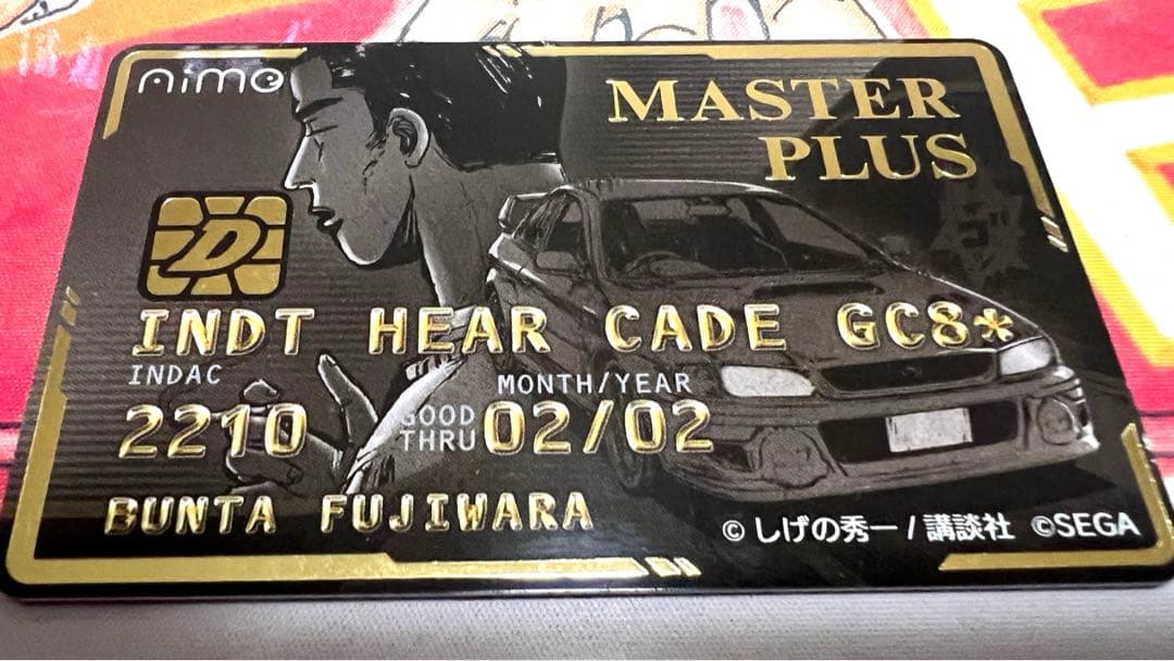 【美品未使用品】頭文字D 限定 Aime ブラック