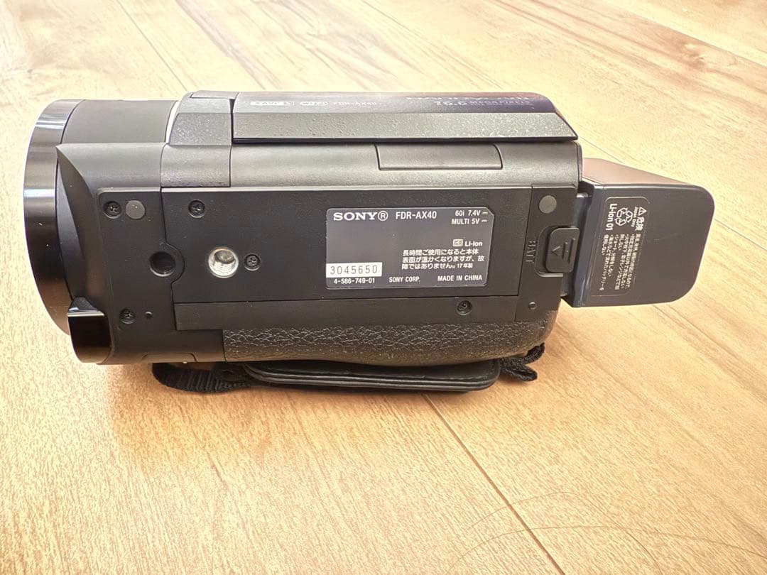 SONY FDR-AX40 4K対応 ビデオカメラ