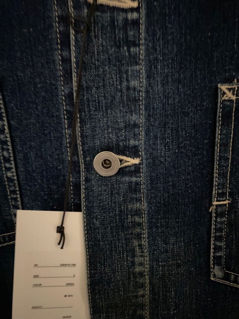 ジャケット・アウター a.presse Denim Coverall Jacket