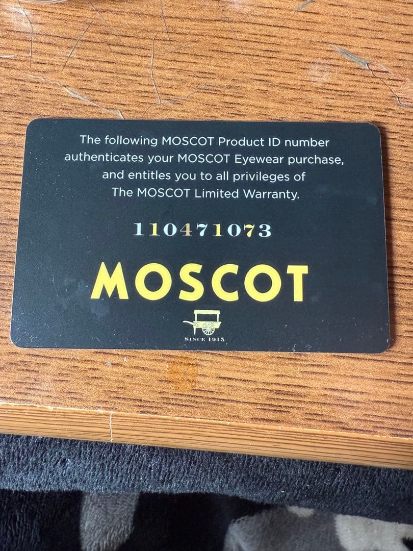 T*m様 MOSCOT MILTZEN 46◻︎22-145