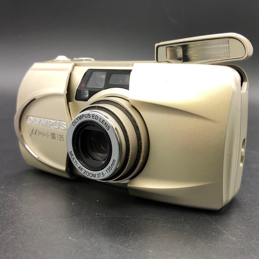 【動作確認済み）OLYMPUS μ[mju:]-III 135 フィルムカメラ