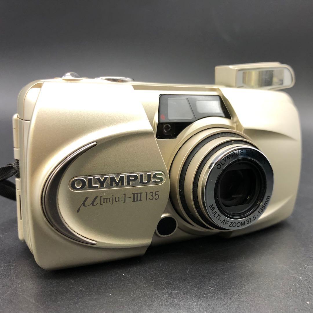 【動作確認済み）OLYMPUS μ[mju:]-III 135 フィルムカメラ