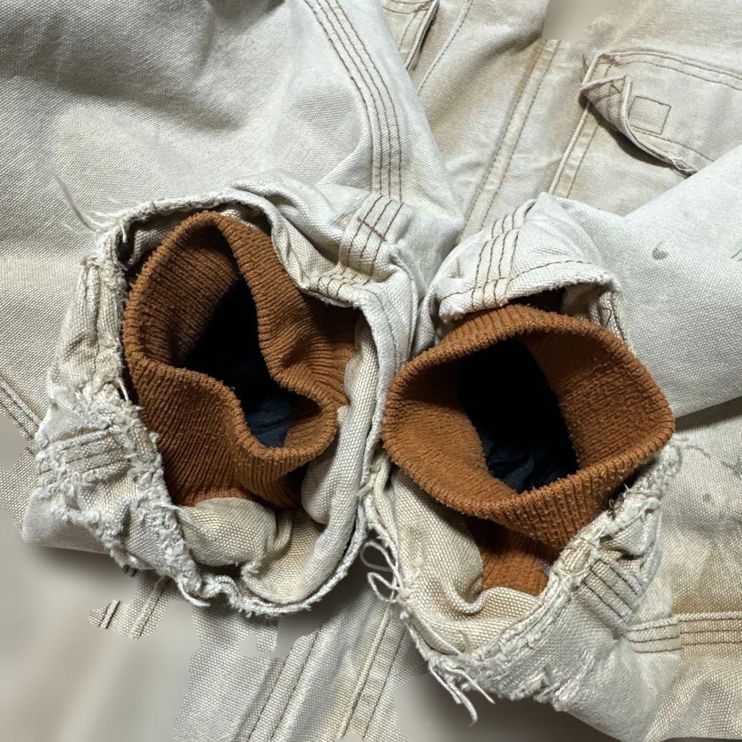 カーハート トラディショナルジャケット USA製 ビッグシルエット ボロ