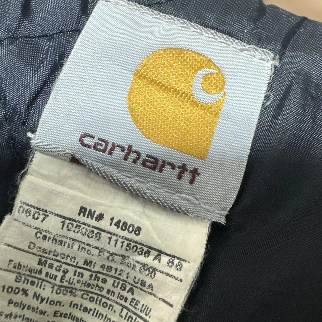 カーハート トラディショナルジャケット USA製 ビッグシルエット ボロ