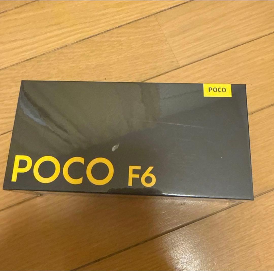 POCO F6 8GB/256GB チタンカラー 本体