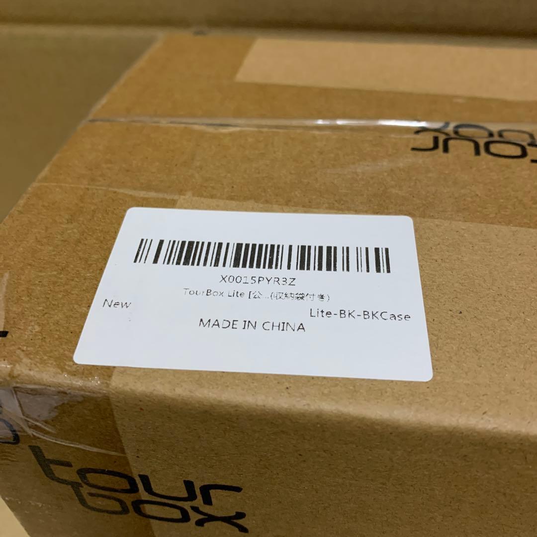新品　TourBox Lite エントリー左手デバイス・片手キーボード ペンタブ