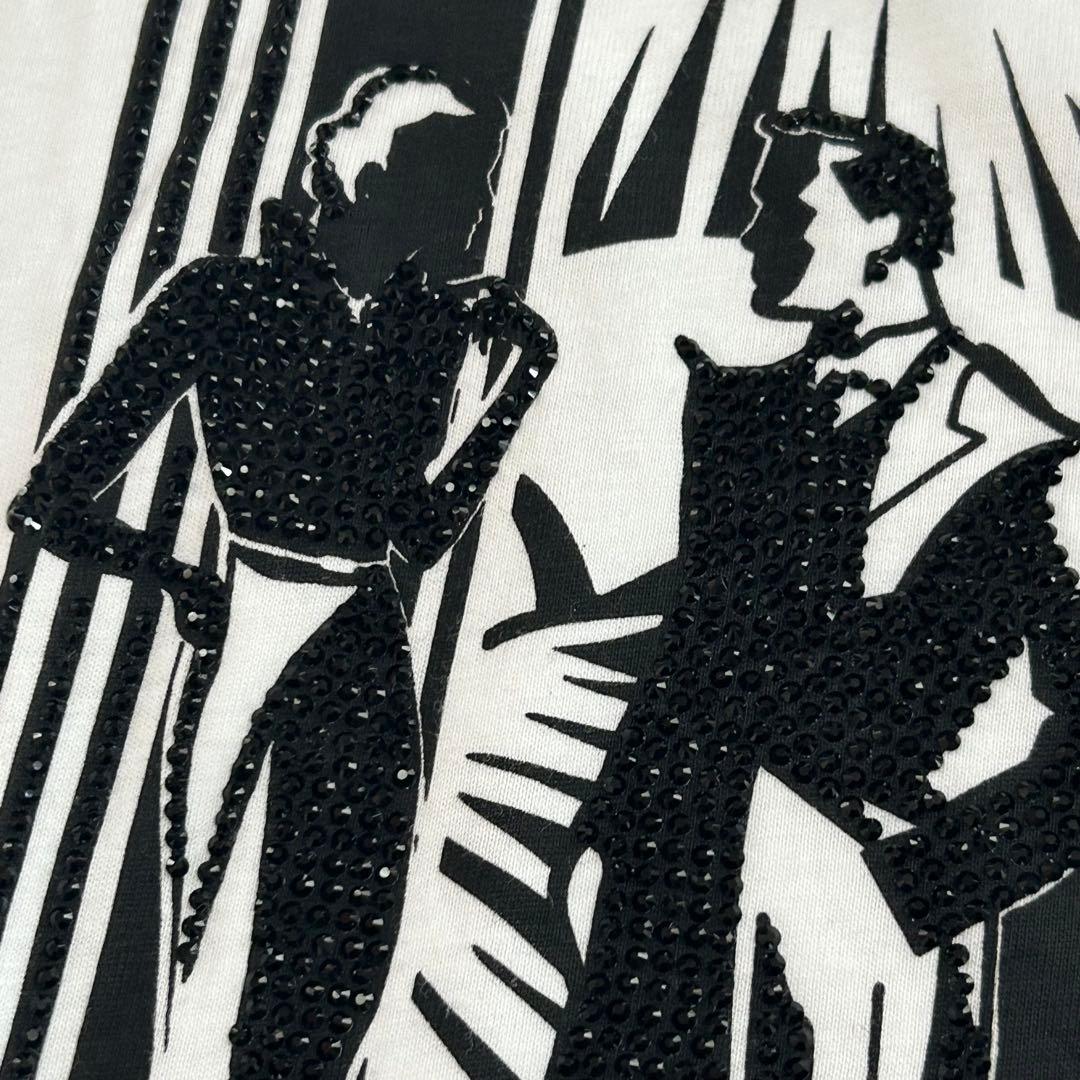 美品꧁ラルフローレン꧂エンベリッシュド ジャズ クラブ ジャージー Tシャツ