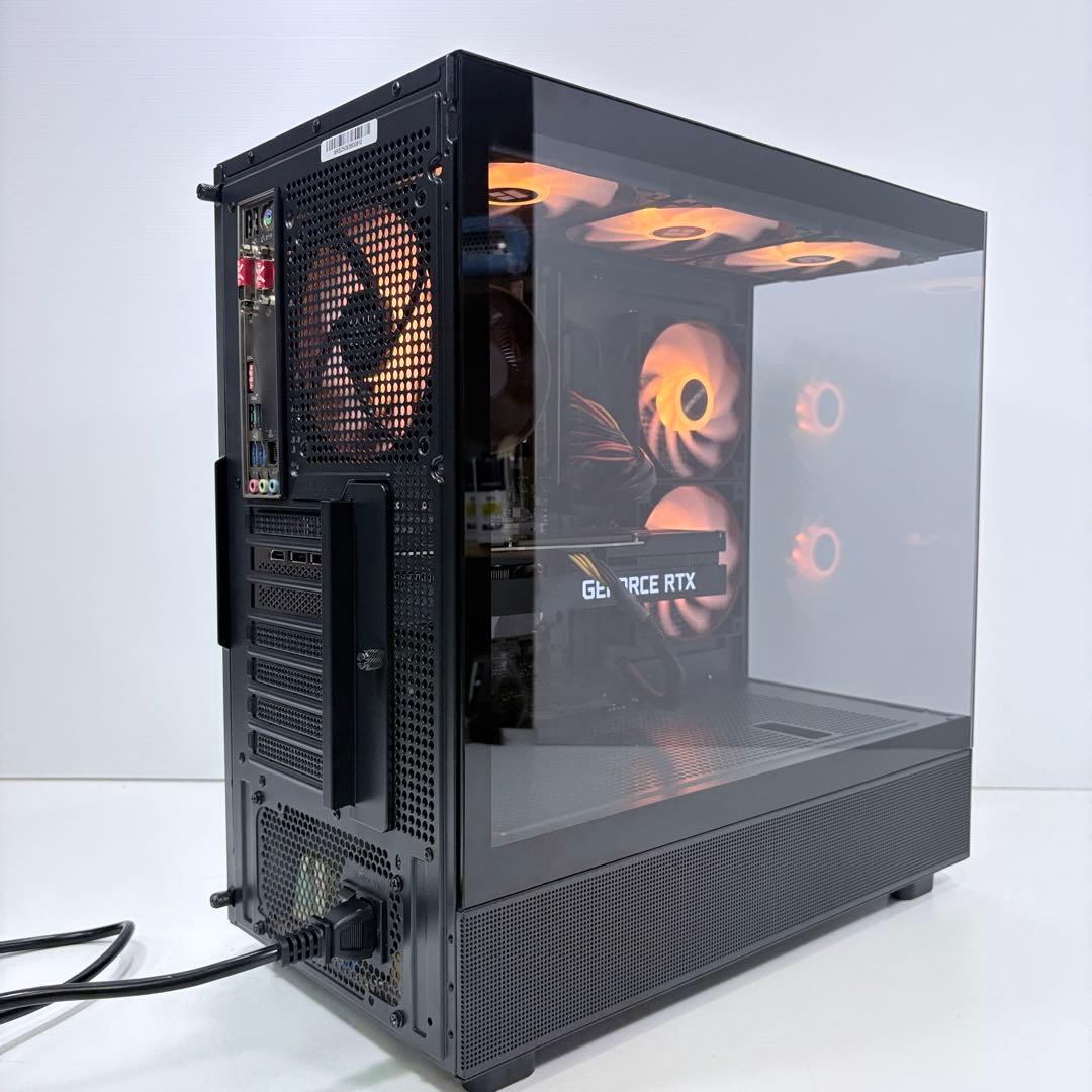 自作ゲーミングPC i7 9700F RTX3070 新品ピラーレスケース使用