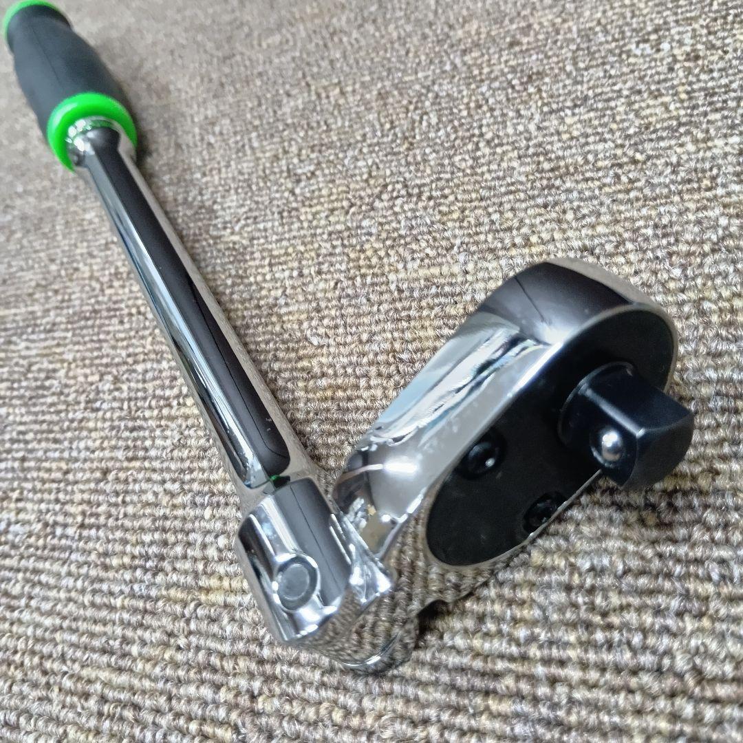 スナップオン Snap-on 3/8 フレックスヘッドラチェットFHLF80AG
