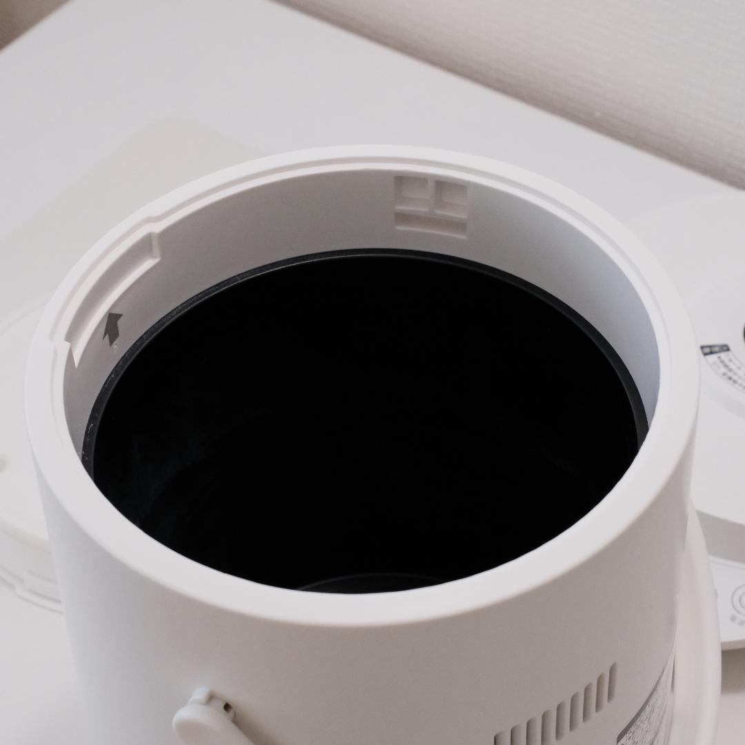 山善　スチーム式　加湿器　KS-GD281(W)