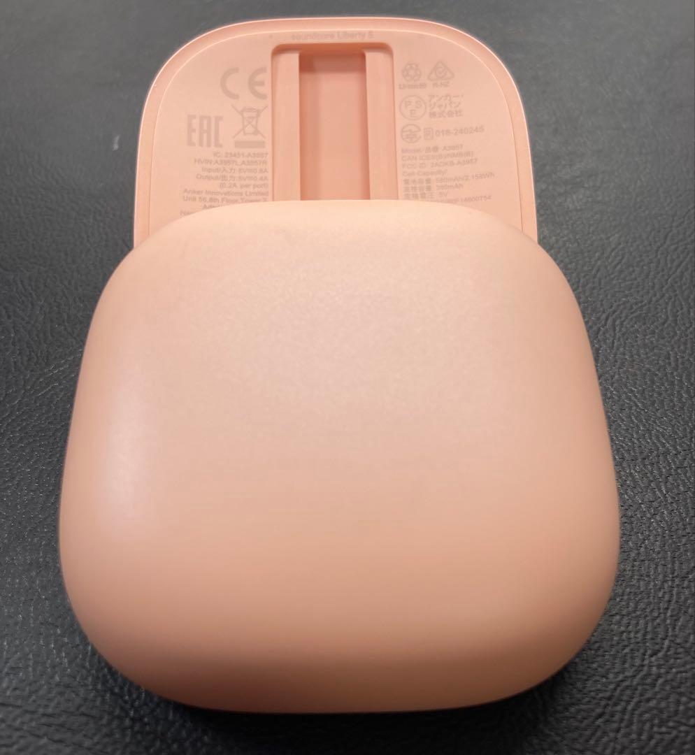 【美品】Soundcore Liberty5【充電ケース・ピンク】