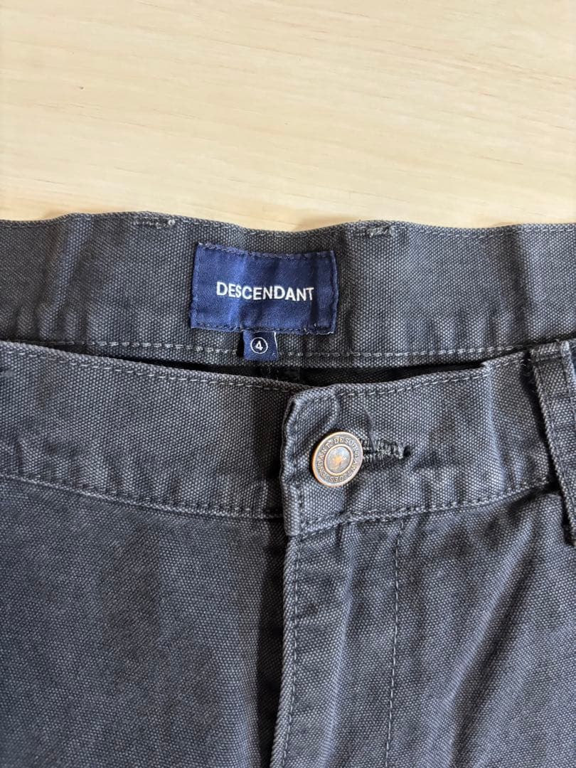 週末限定値下DESCENDANT ブラック ワークパンツ