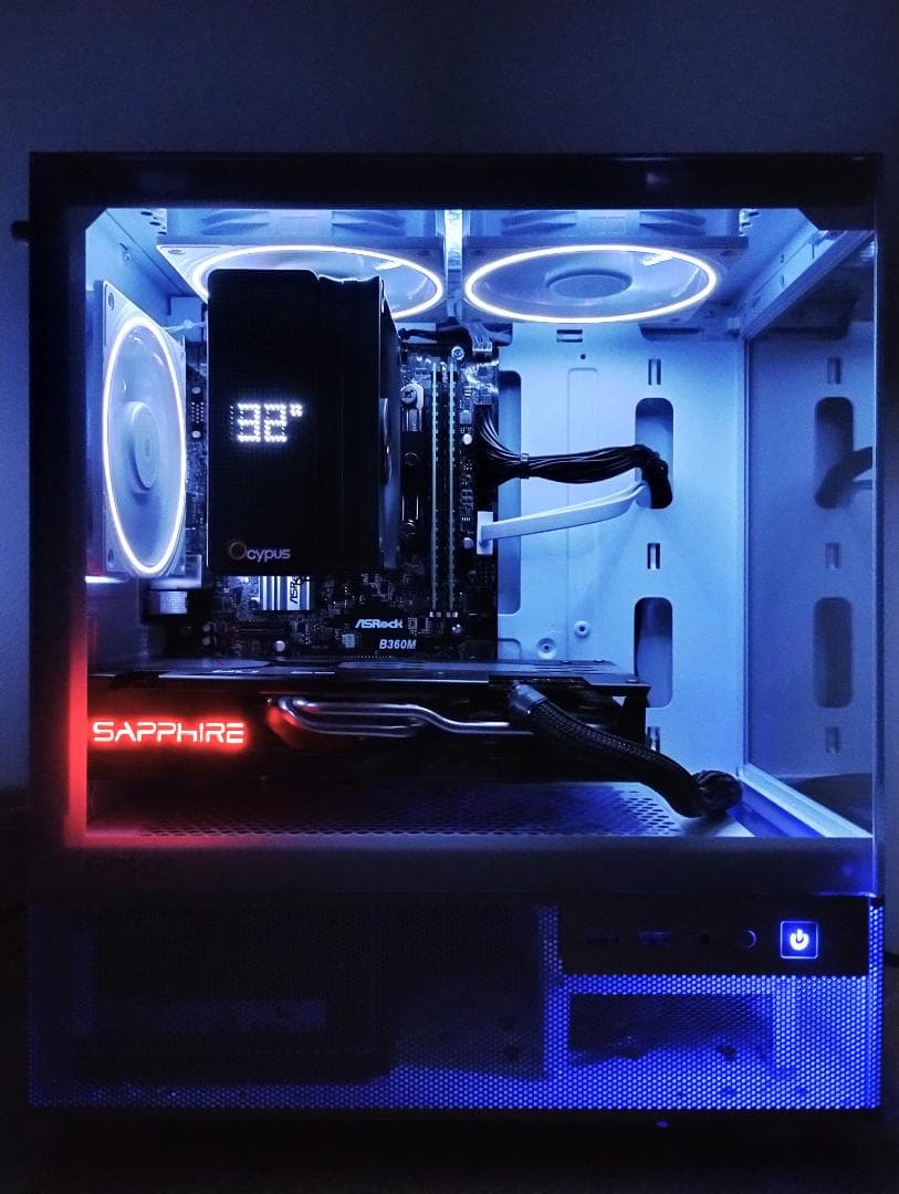 ゲーミングPC/Core i7 8700/RX5600XT/メモリ32GB