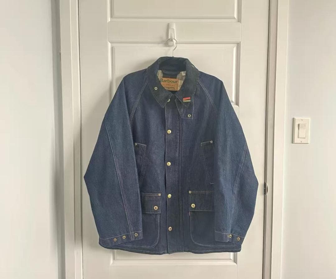 Barbour ☆Levi*s デニムカバーオール S