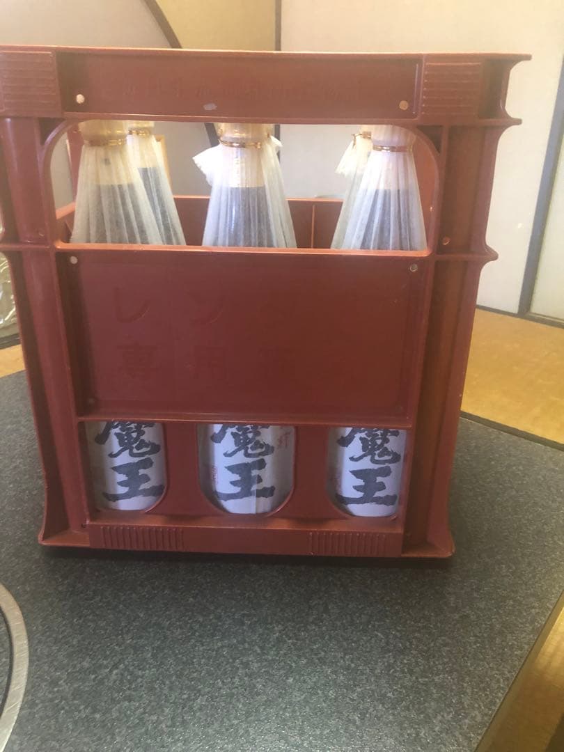 魔王 焼酎 25% 1800m、6本セット