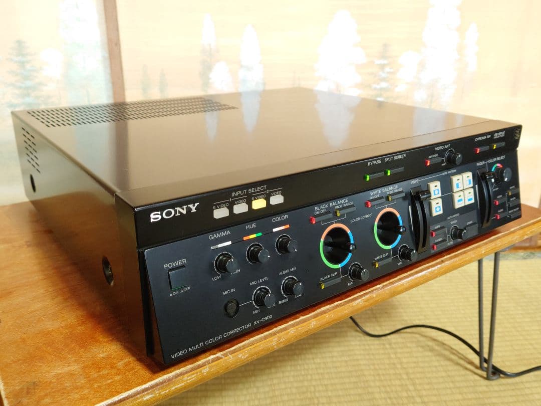 SONY XV-C900 ビデオマルチカラーコレクター 稼働品