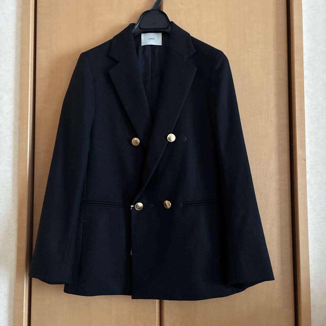新品⭐︎IENA ウールサージ 金ボタンジャケット　36サイズ