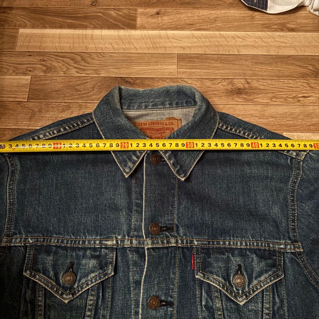 田*上様 42 リーバイス 71557 3rd デニムジャケット BIG E 5