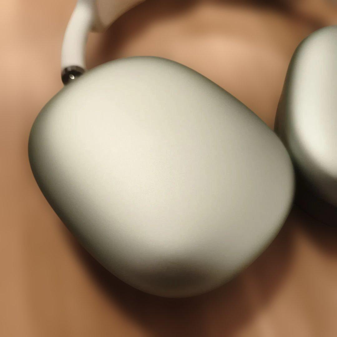 AirPods Max ミッドナイトグリーン 本体 充電ケーブル・ケース付き