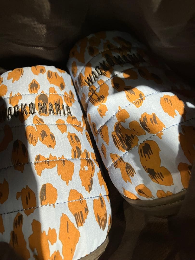 ワコマリア　NANGA SUBU LEOPARD WINTER SANDALS