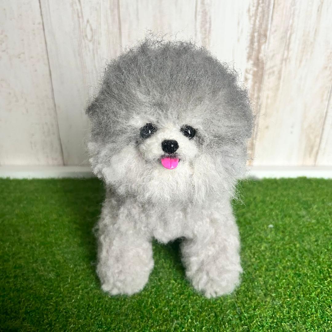 ★kiyo★羊毛フェルト【トイプードル】犬　オーダー　マック